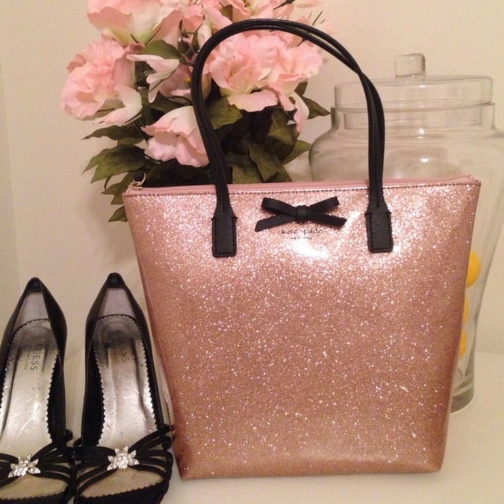 Kate spade purse glitter new